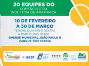 1ª Copa Cidade de Arapiraca de Futsal começa dia 10