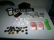 Material apreendido 