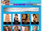 Foto de namorada de Fernando Alonso em site de prostituição