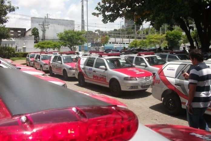 Viaturas da PM 