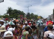 Foliões em Maceió
