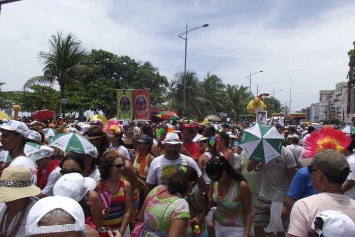 Foliões em Maceió
