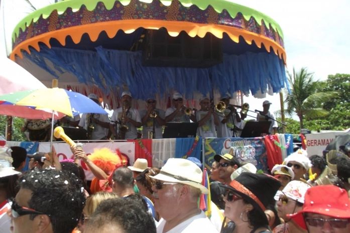 Foliões em Maceió