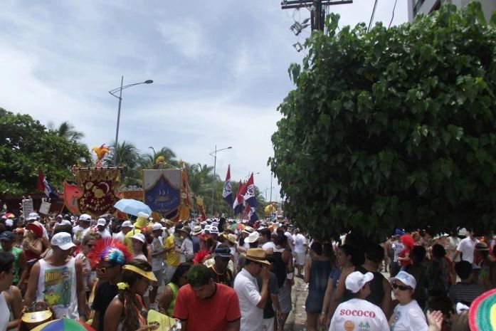 Foliões em Maceió