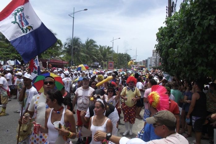 Foliões em Maceió