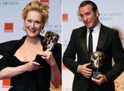 Meryl Streep ('A dama de ferro') e Jean Dujardin ('O artista), escolhidos melhor atriz e ator no Bafta