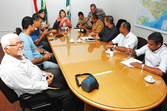 Reunião entre Segesp e militares