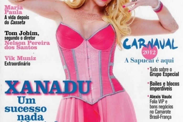 Winits estampa capa de revista como Kira, de 'Xanadu'