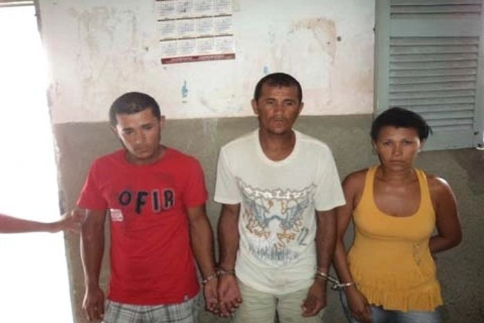 Julio e Erinaldo e Josefa mentora do plano