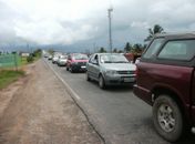 Trânsito intenso na Ponte Divaldo Suruagy