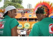 Neymar e Lucas em Salvador