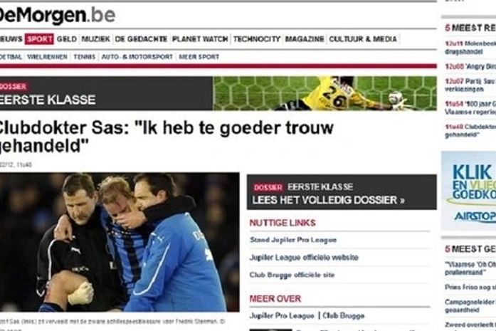 Jogador sueco rompe tendão de Aquiles e desaba em campo