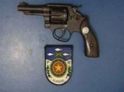 Polícia Militar apreende arma de fogo em Girau do Ponciano