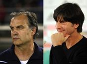 Chileno Marcelo Bielsa e o alemão Joquim Low.