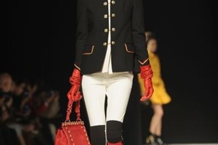 A grife italiana levou para passarela o estilo militar