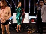 Steven Tyler tira a roupa nas gravações de "American Idol"