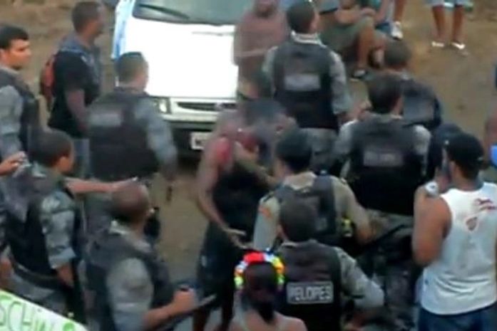 Vídeo mostra tumulto em bloco após assassinato de Bruno Macena