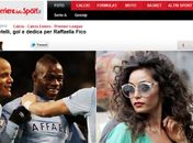 Namorada homenageada por Balotelli já tentou leiloar a virgindade