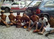 Quadrilha presa acusada de roubos em Arapiraca