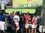 Populares no local do crime