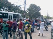 Protesto dos mototaxistas