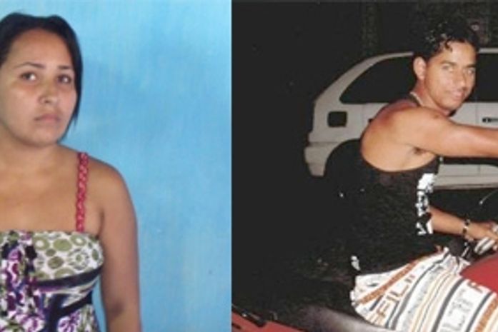 Jussara de Oliveira Claudino, 23 anos, e Marco Maciel de Oliveira, 26