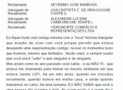 Espaço deveria conter o despaço judicial