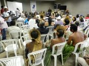 Índios participaram de discussão