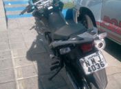 Moto apreendida por militares do 1º BPM 