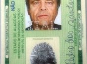 Papiloscopista aponta "erros" em RG alagoano com foto de Jack Nicholson