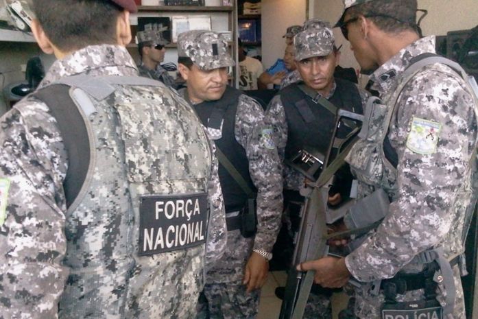 Acusado é detido pela Força Nacional