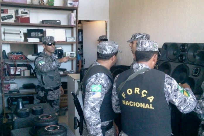 Acusado é detido pela Força Nacional