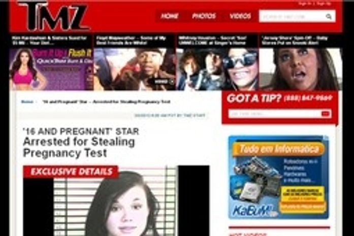 Estrela de 'Grávida aos 16' é presa após furtar teste de gravidez