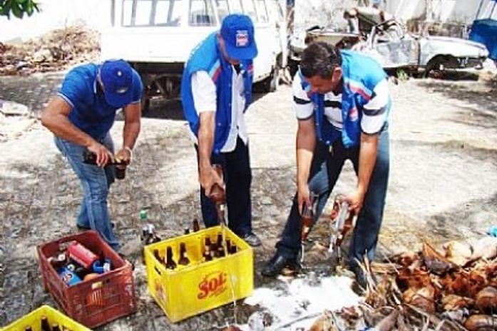 Bebidas foram apreendidas