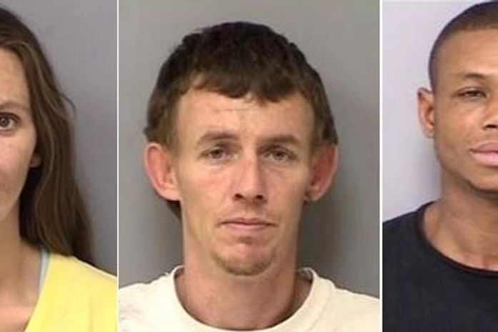 Trio rouba combustível, mas deixa rastro de óleo na fuga e acaba preso