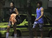 Jesus Luz troca beijos com ex-dançarina do ‘Faustão’