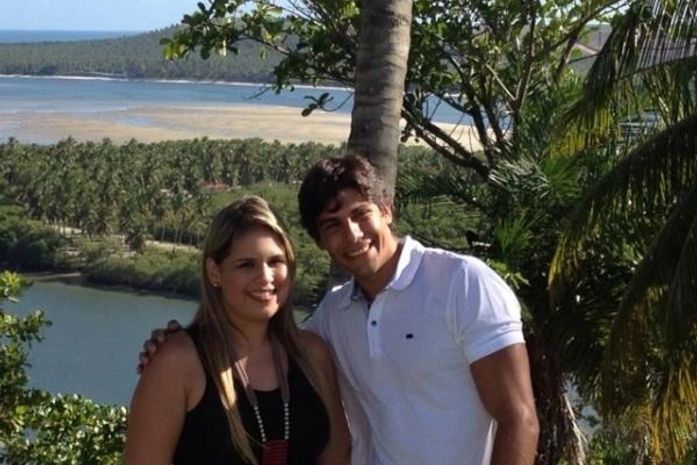 Mellina Freitas e Zezeco na Barra