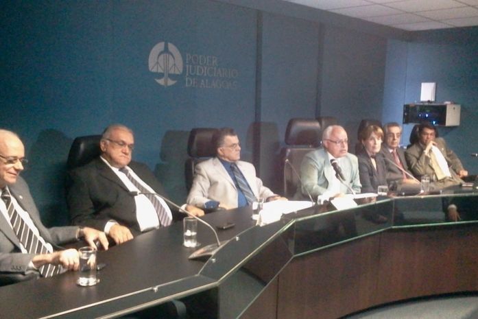 Entrevista coletiva no Tribunal de Justiça 