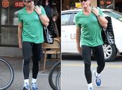 Jean-Claude Van Damme é fotografado com look duvidoso após academia