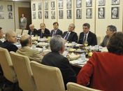 Renan e outros líderes partidários se reuniram com ministros em Brasília
