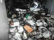 Incêndio atinge departamento de RH de prefeitura