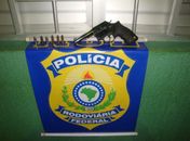Agricultor é preso com arma roubada de empresa de segurança