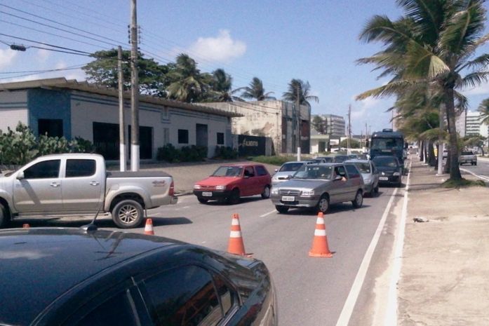 Pista foi interditada