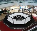 Simulação de octógono no shopping.