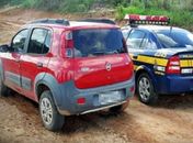 Fiat Uno roubado em Alagoas é encontrado em Sergipe