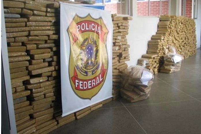Polícia Federal apreende mais de 1 tonelada de maconha
