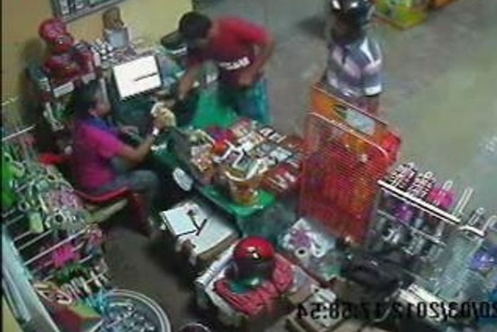 Vídeo mostra ação de criminosos em assalto a posto de combustíveis