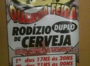 Rodízio de cerveja todos os dias!