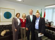 Empresários discutem com senadores projetos de interesse de Major Isidoro