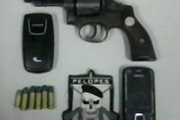 Polícia Militar apreende revólver após abordagem a motociclista